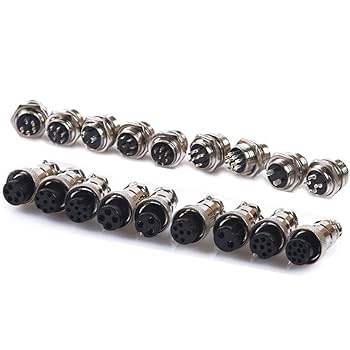 ⭐︎様(9/16) Aviation Plugs GX16-9, Lsgoodcare 30Pcs 16mm 9 Pin Din